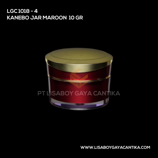 1018-4 Kanebo Jar Maroon 10 Gr