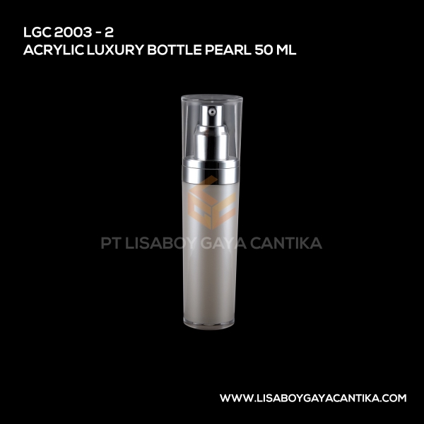 2003-2 Acrylic Luxury Bottle Pearl 50ml