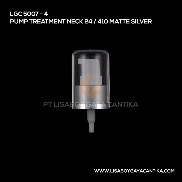 5007-4 Pump Treatment Neck 24 410 Chrome Matte Silver