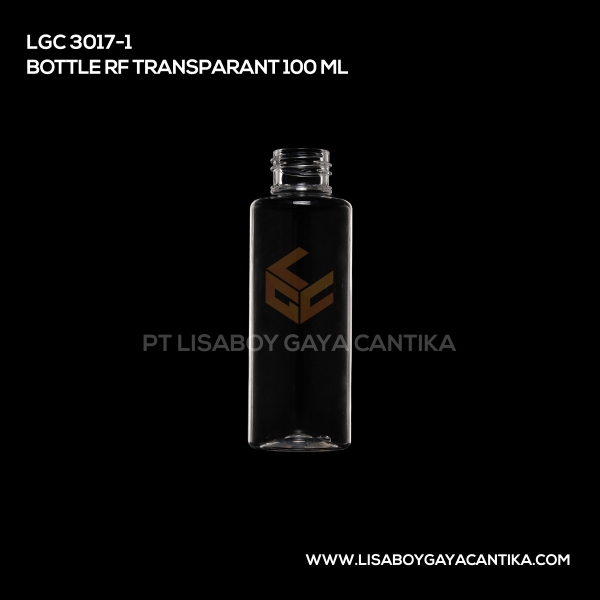 3017-1 Bottle Rf Transparant 100ml