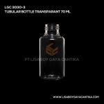 3030-3 Tubular Bottle Transparant 70ml