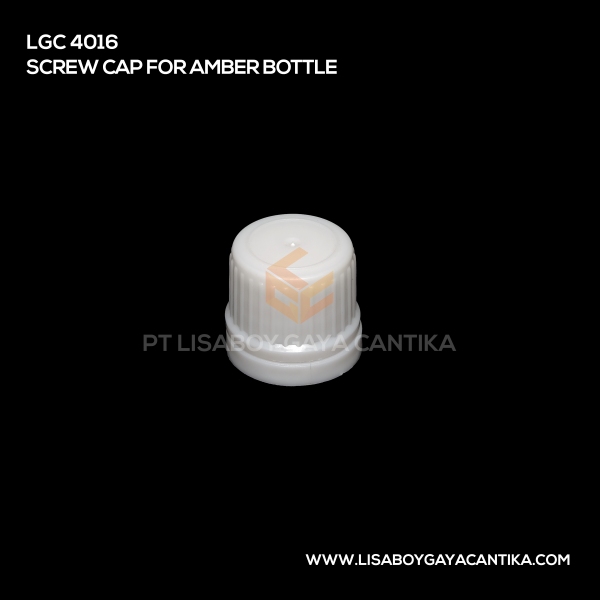 4016 Screw Cap For Amber Bottle