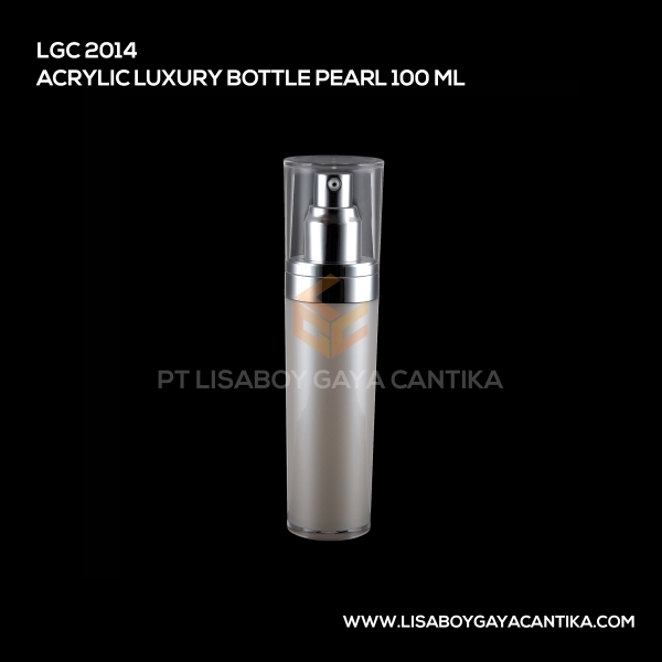 2014 Acrylic Luxury Bottle Pearl 100 Ml