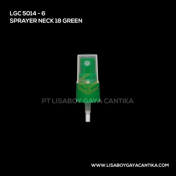 5014-6 Sprayer Neck 18 Green