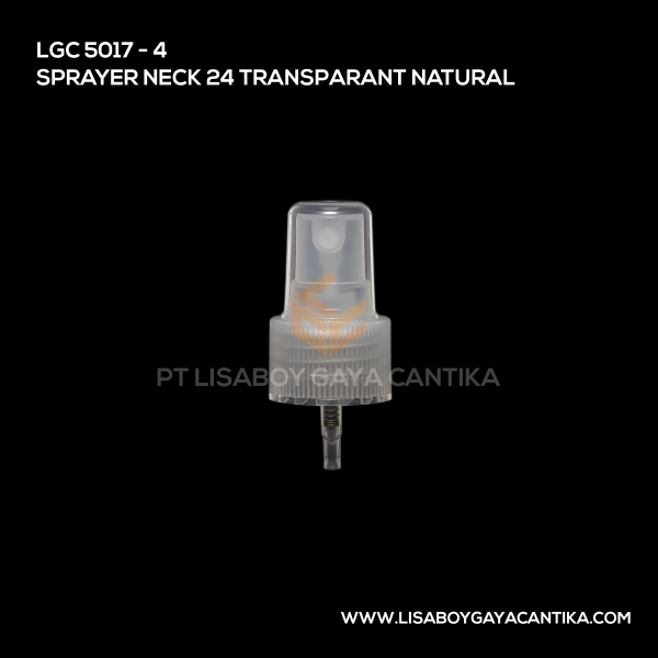 5017-4 Sprayer Neck 24 Transparant Natural