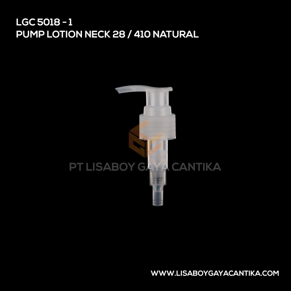 5018-1 Pump Lotion Neck 28-410 Natural