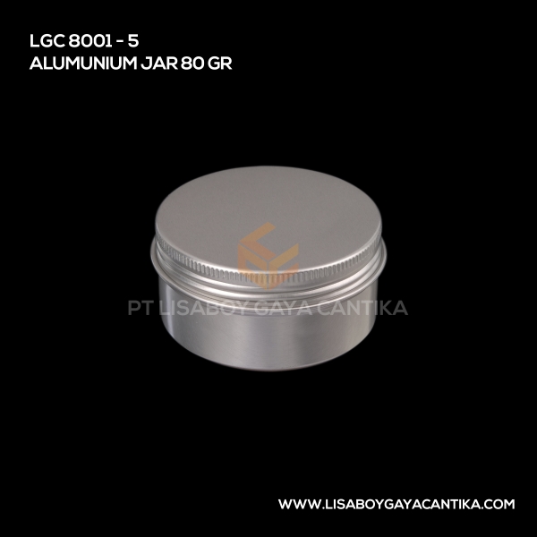 8001-5 Alumunium Jar 80 Gr