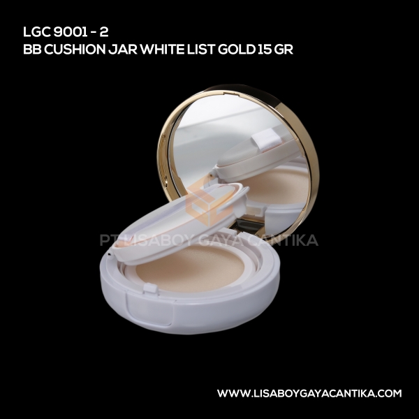 9001-2 Bb Cushion Jar White List Gold 15gr