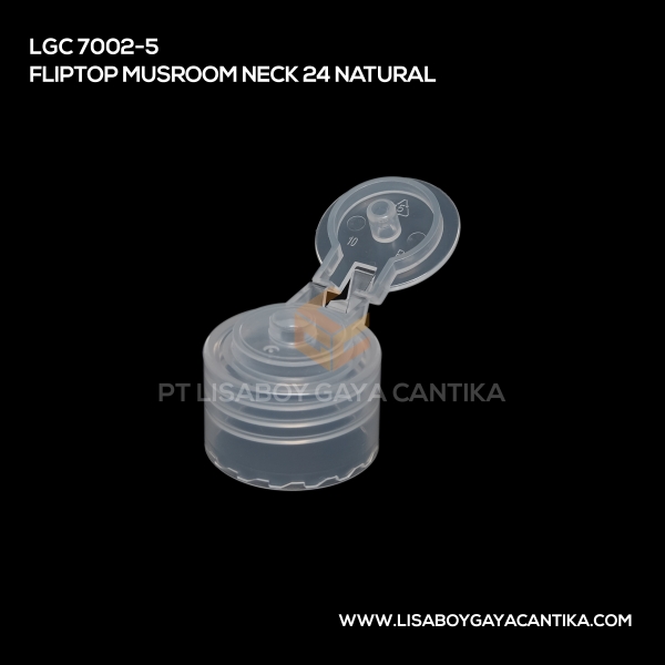 7002-5 Fliptop Mushroom Natural Neck 24