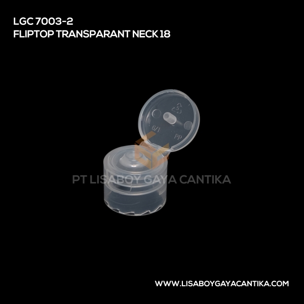 7003-2 Fliptop 18 Transparant