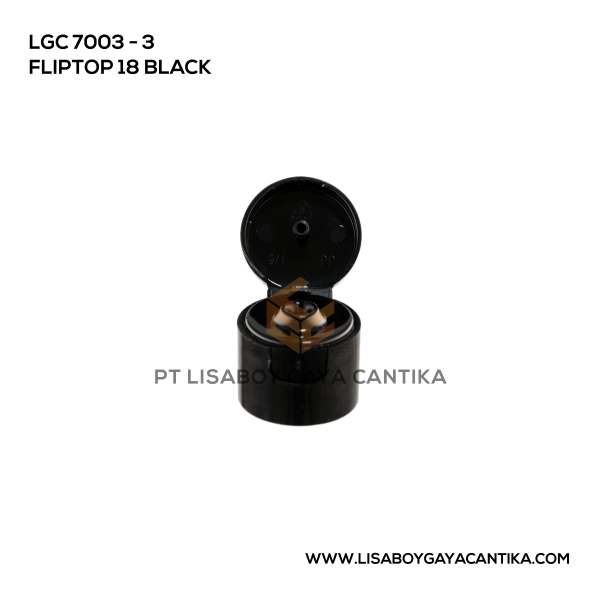 7003-3 Fliptop 18 Black