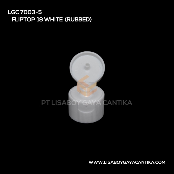 7003-5 Fliptop 18 White (Rubbed)